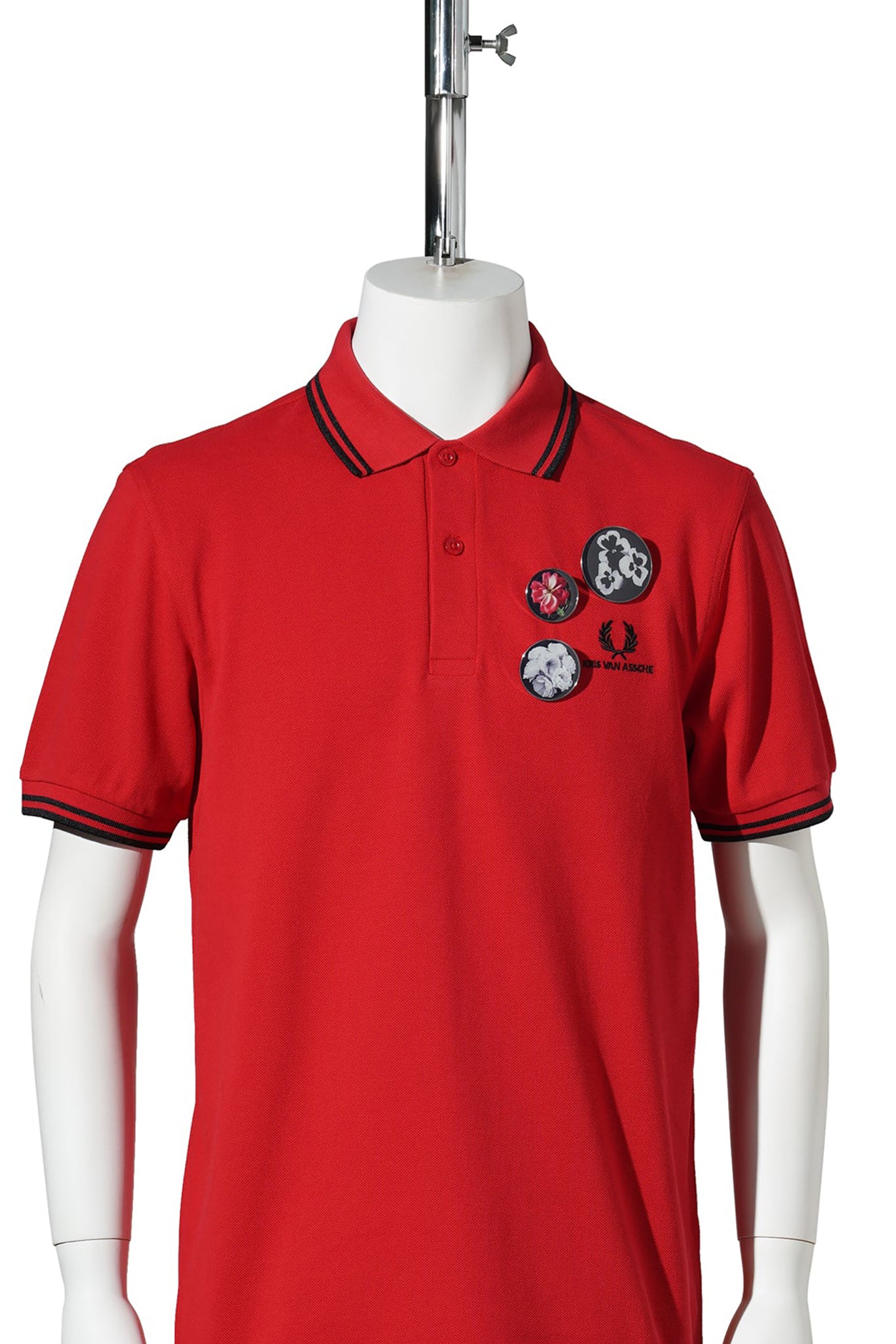 FRED PERRY SHIRT / 45A:KVA RED
