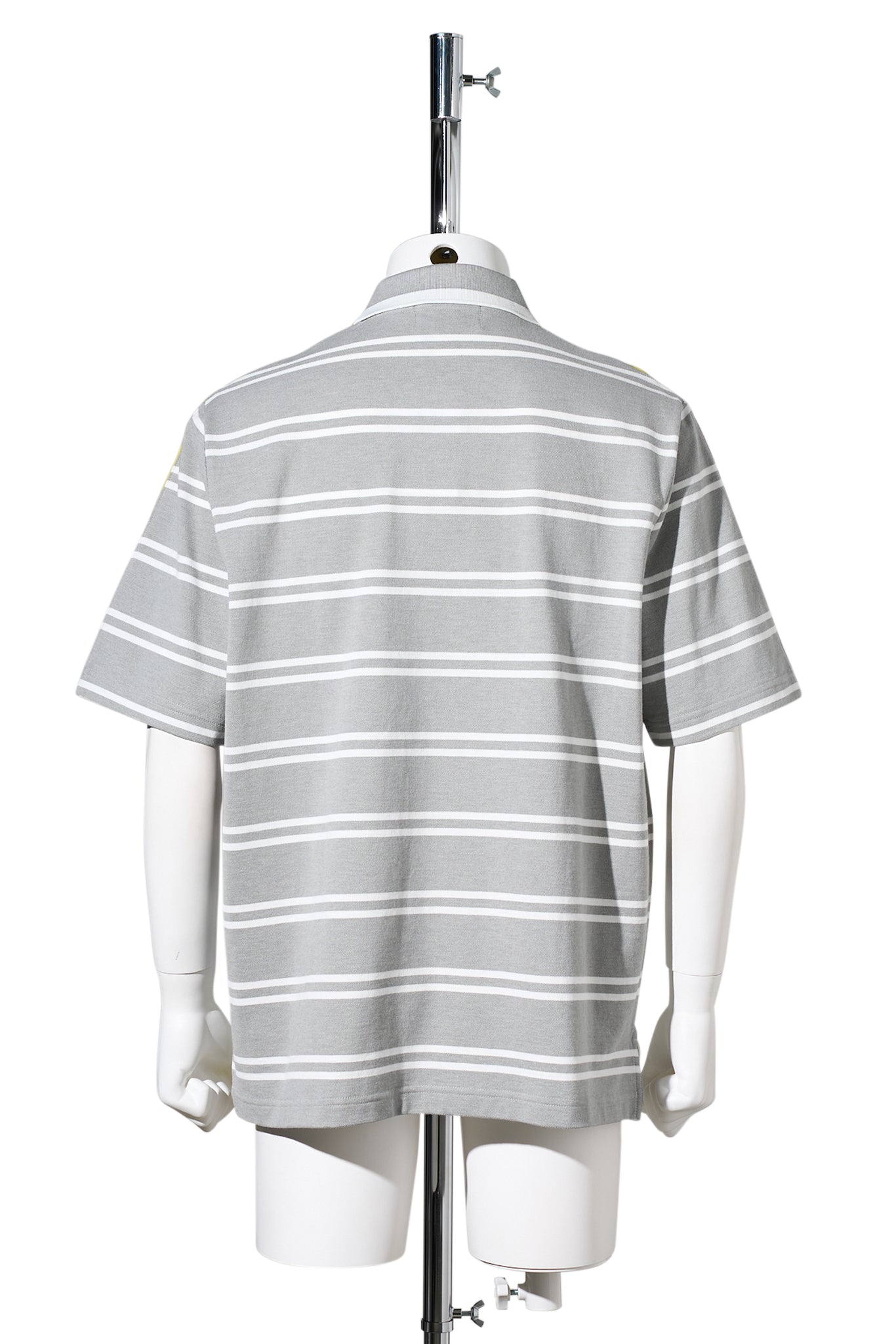CGｰHALF AND HALF POLO SHIRT / 78A:UNIFORM OFF-WHITE
