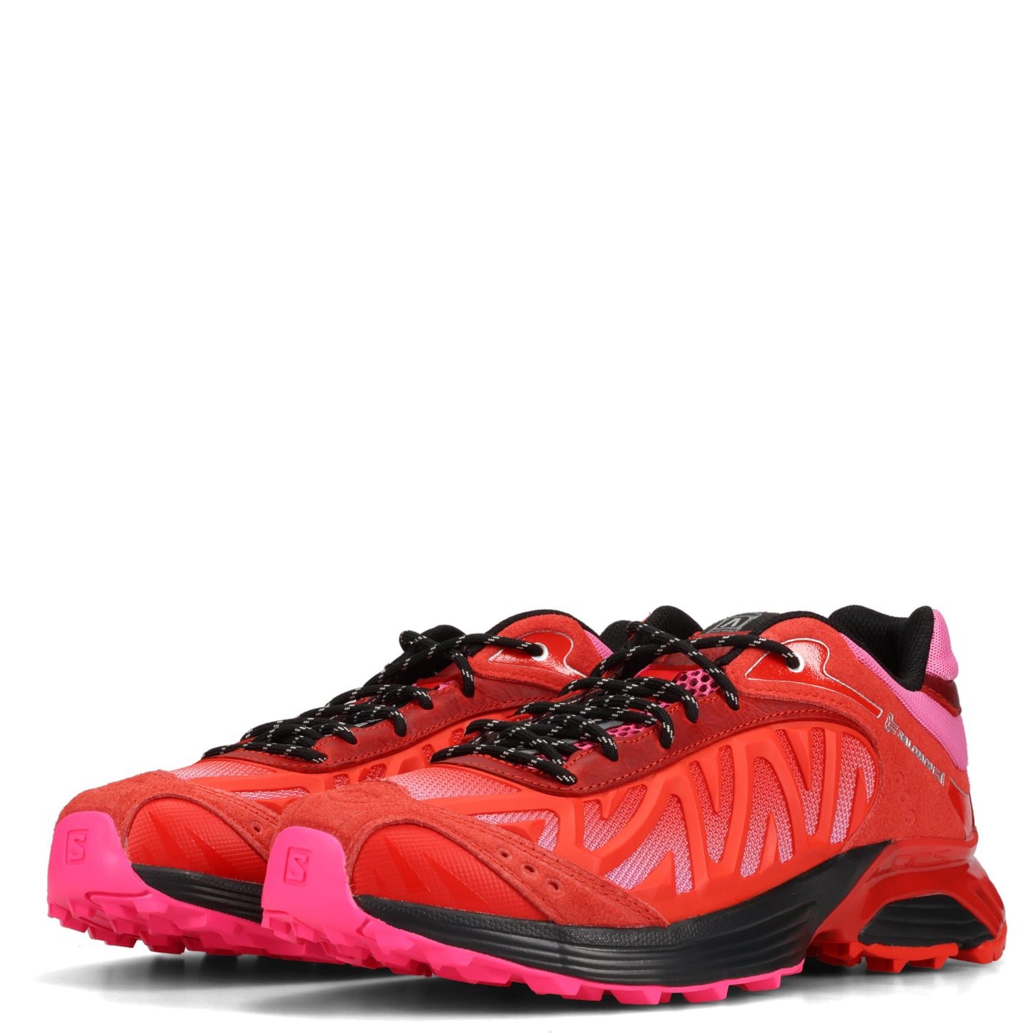 SALOMON x Aries FOOTWEAR XT WHISPER ARIES / FIERY RED/FUCHSIA PINK/BLACK