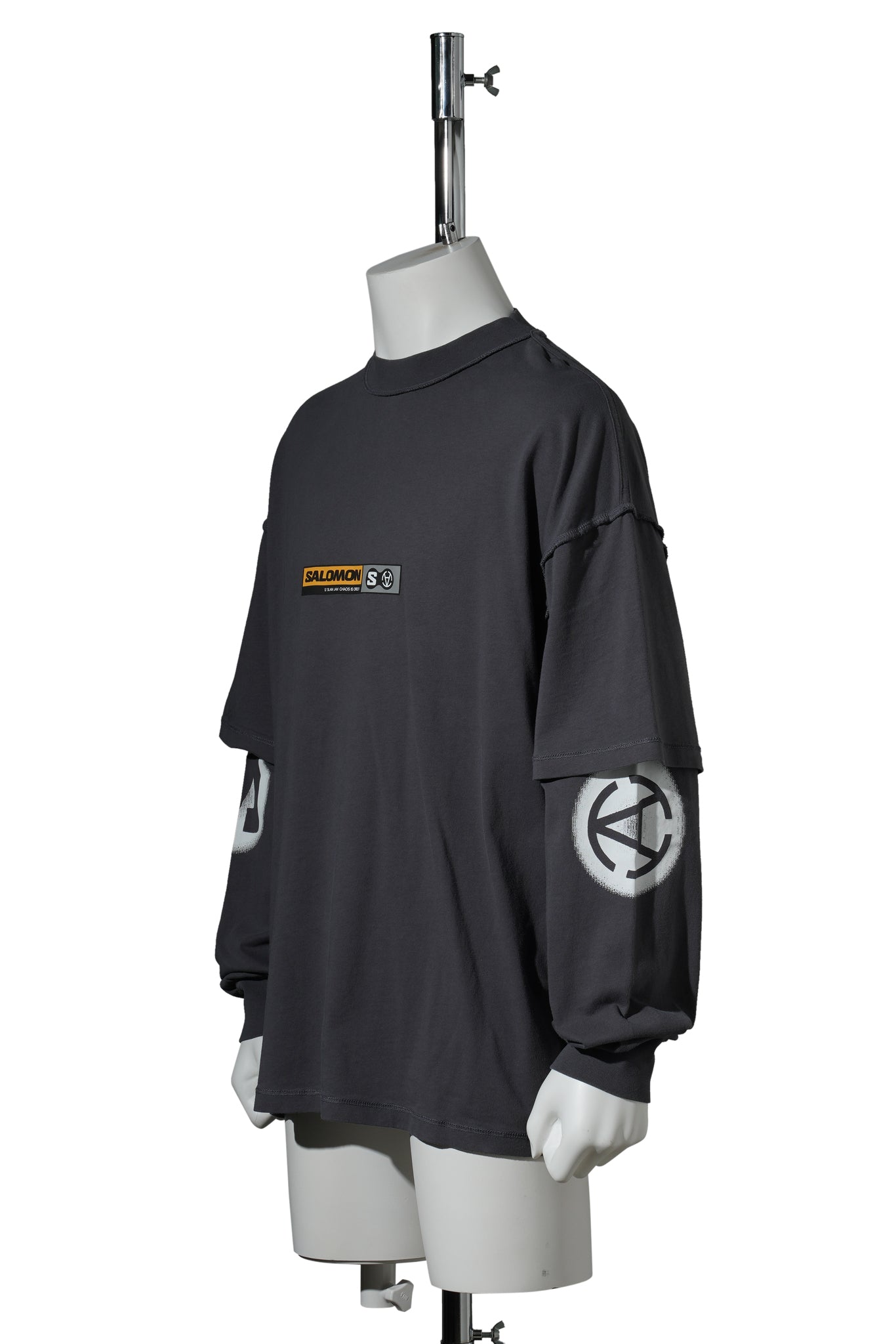 SALOMON LS TEE SLAM JAM / CASTLEROCK