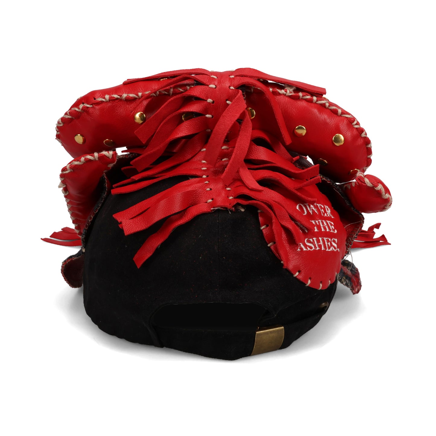 LEATHER CAP / 072/RED