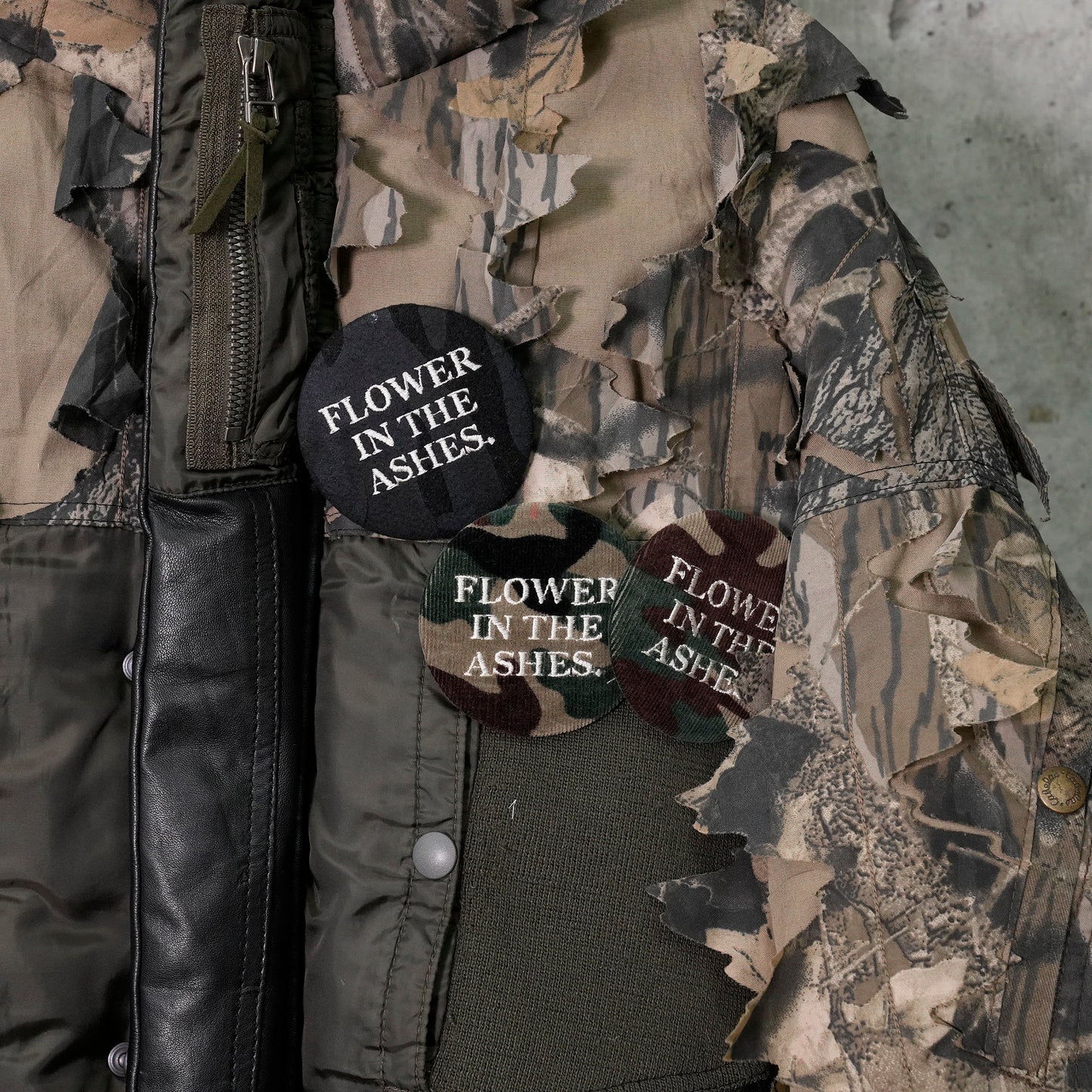 POLYESTER PADDED JACKET / 011/KHAKI