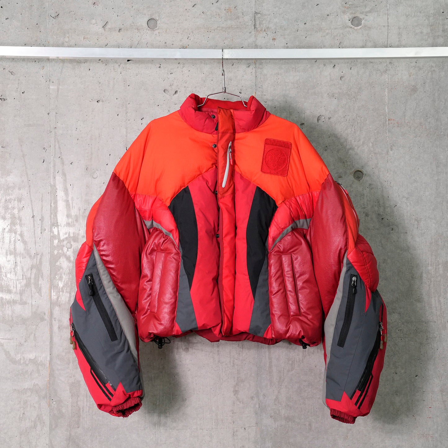 NYLON PADDED JACKET / 014/RED