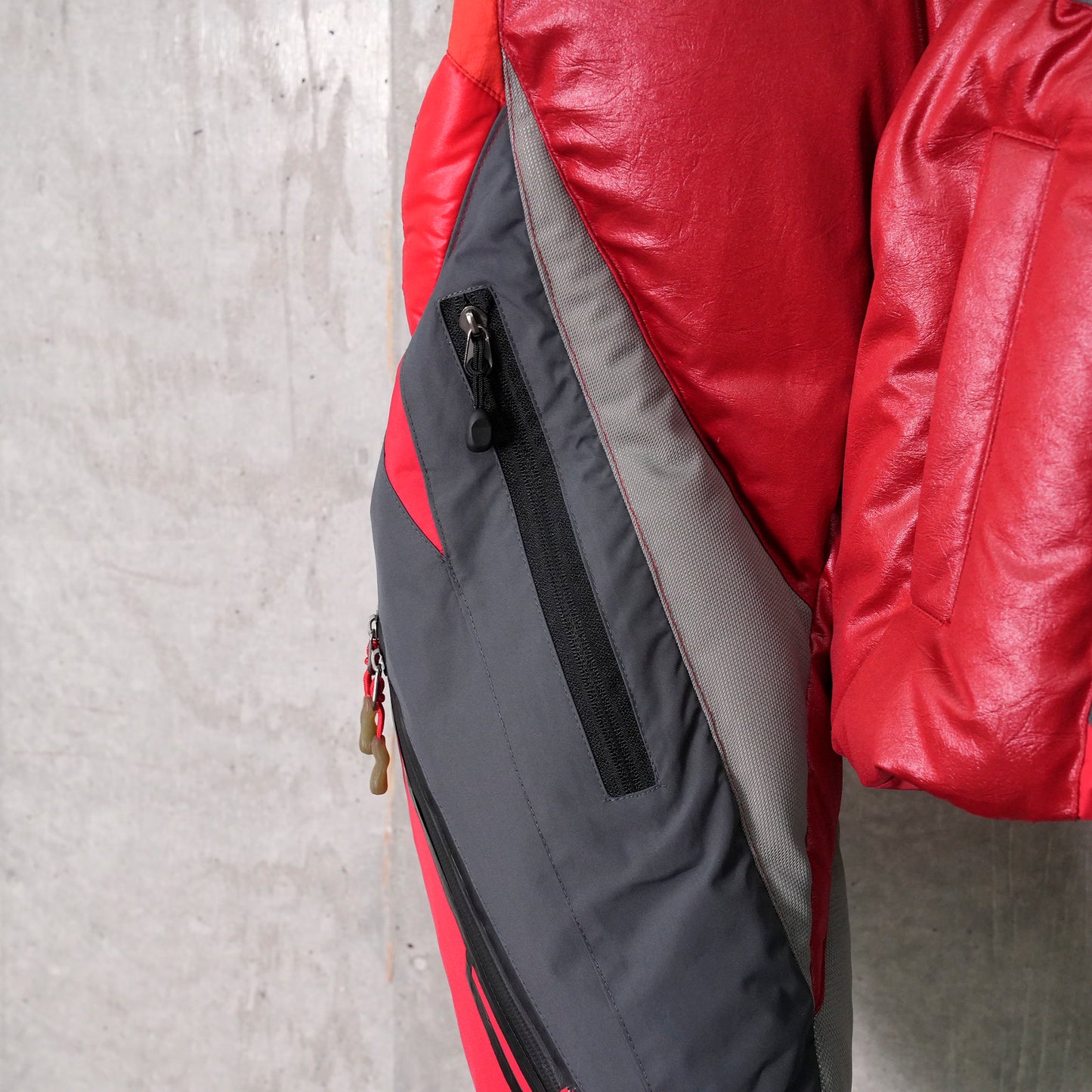 NYLON PADDED JACKET / 014/RED