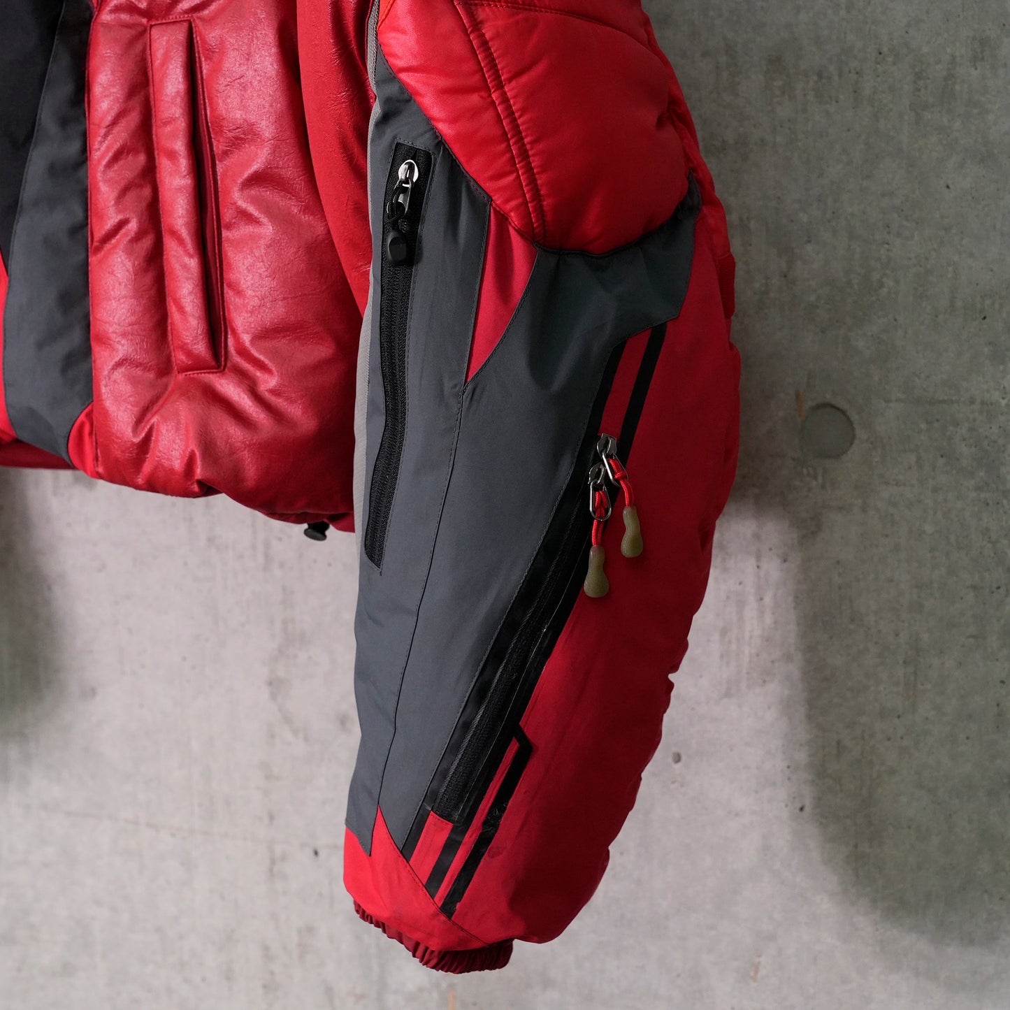 NYLON PADDED JACKET / 014/RED