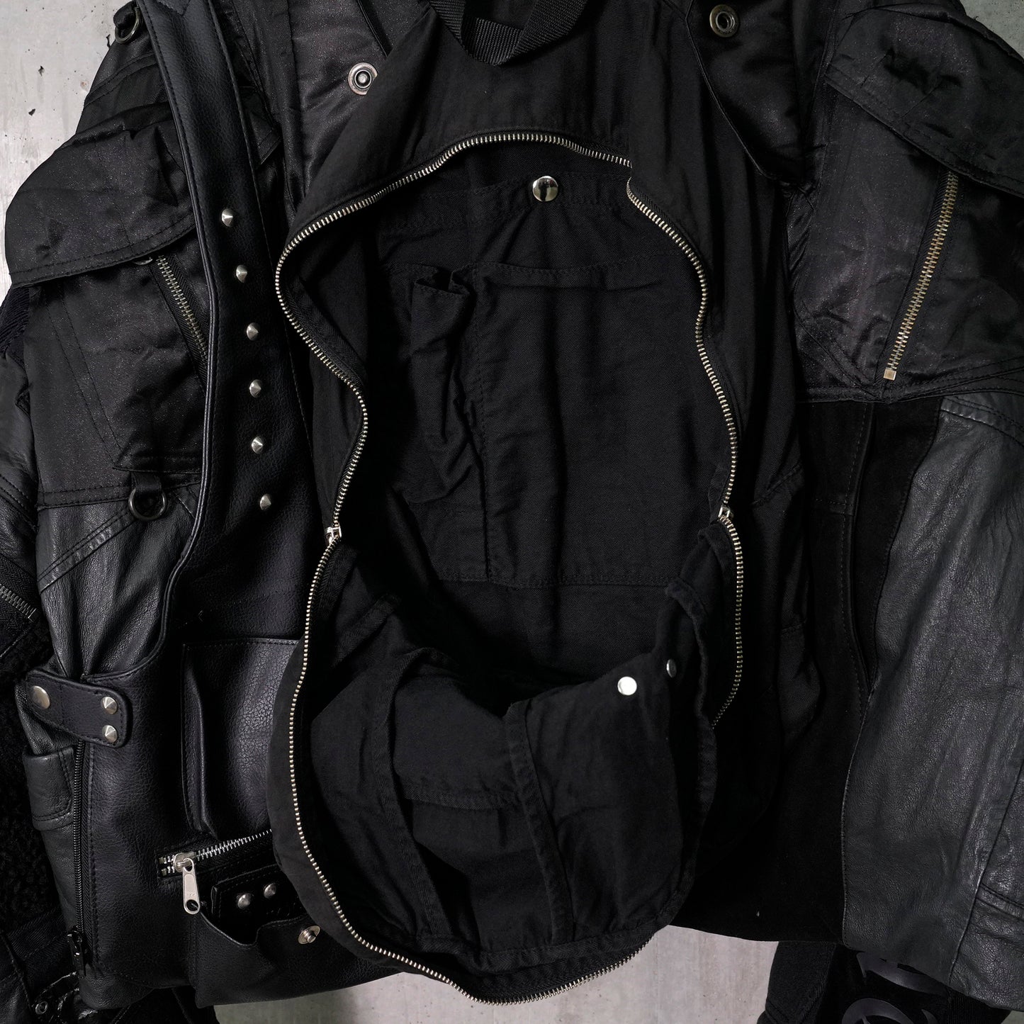 POLYESTER PADDED JACKET / 023/BLACK