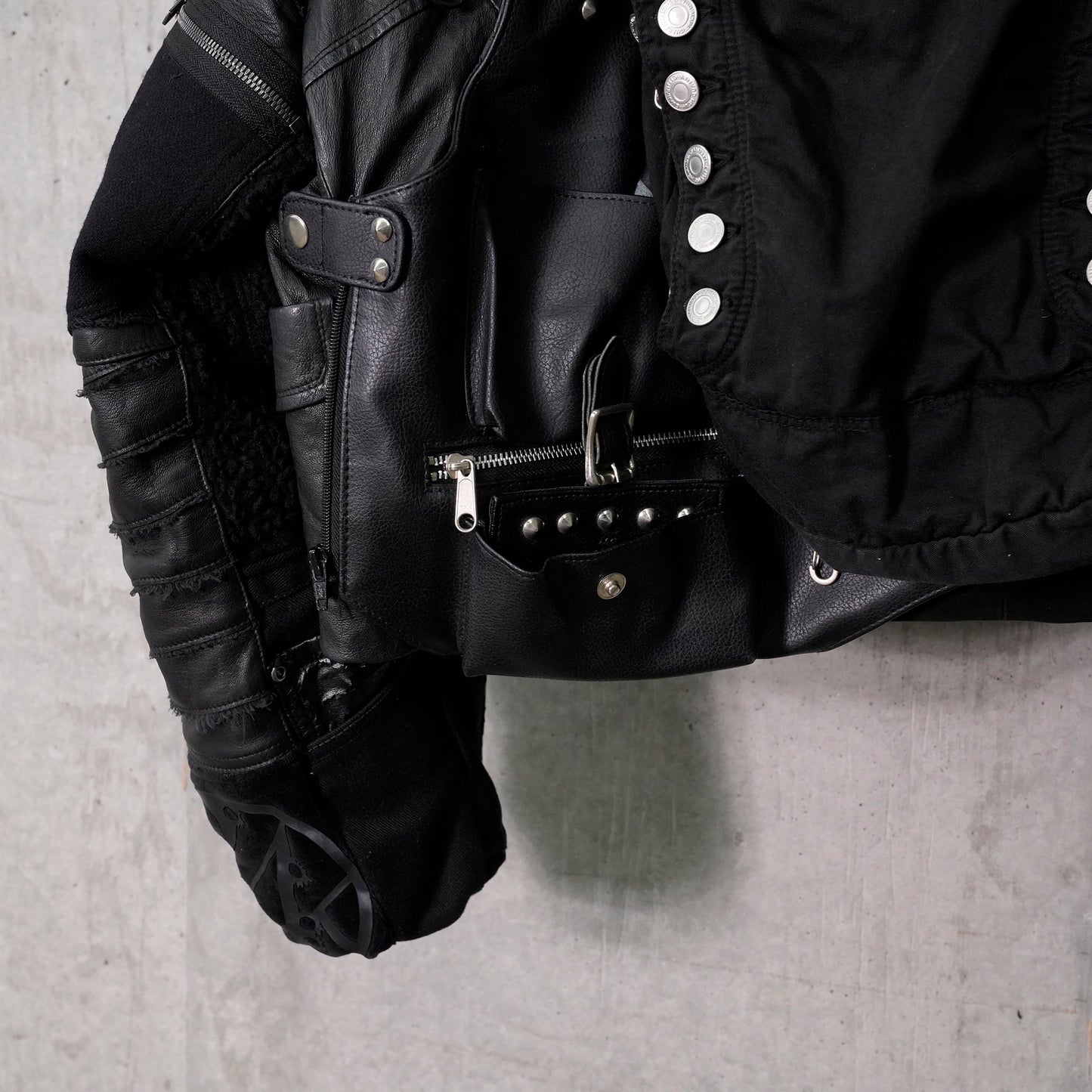 POLYESTER PADDED JACKET / 023/BLACK