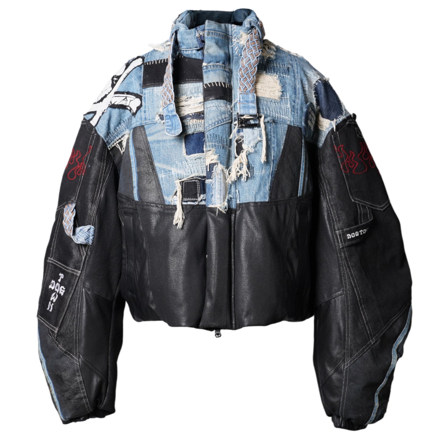 DENIM PADDED JACKET / 050/BLUE