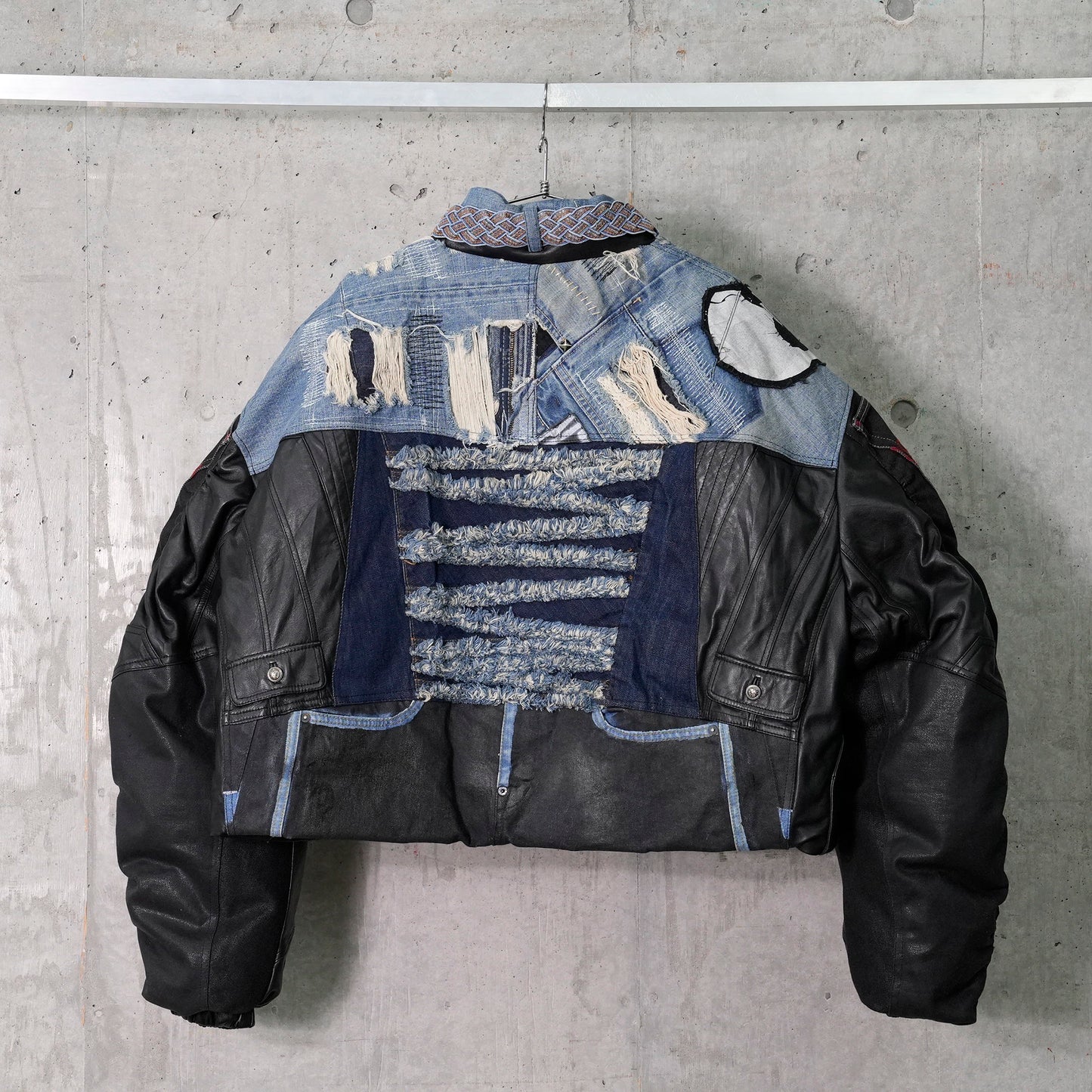 DENIM PADDED JACKET / 050/BLUE