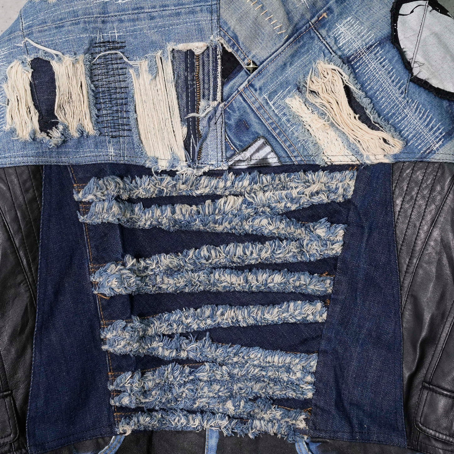 DENIM PADDED JACKET / 050/BLUE