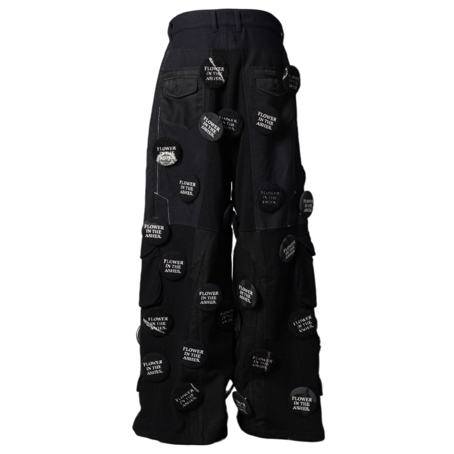 POLYESTER PANTS / 029/BLACK