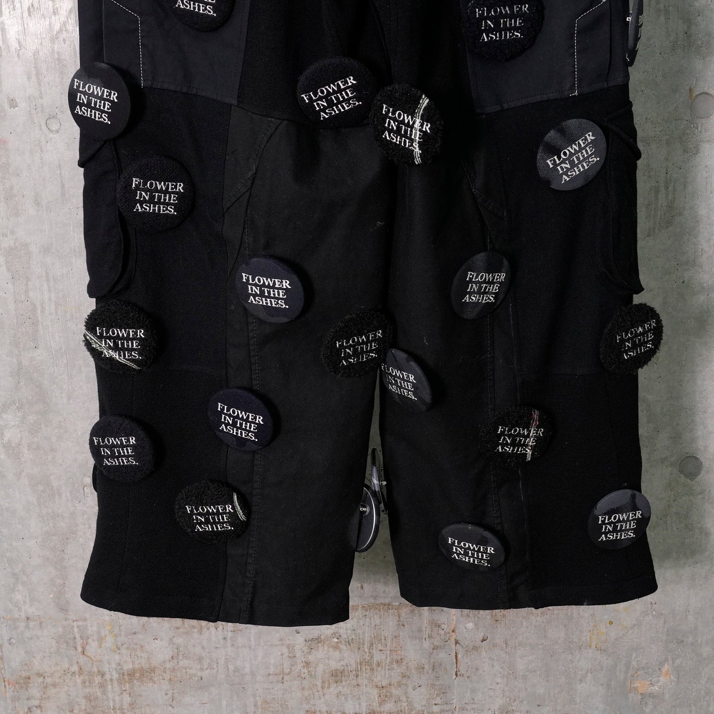 POLYESTER PANTS / 029/BLACK