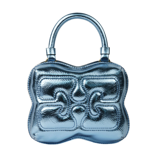 BUTTERFLY SMALL CROSSBODY METALLIC / 803:BLUE CURACAO