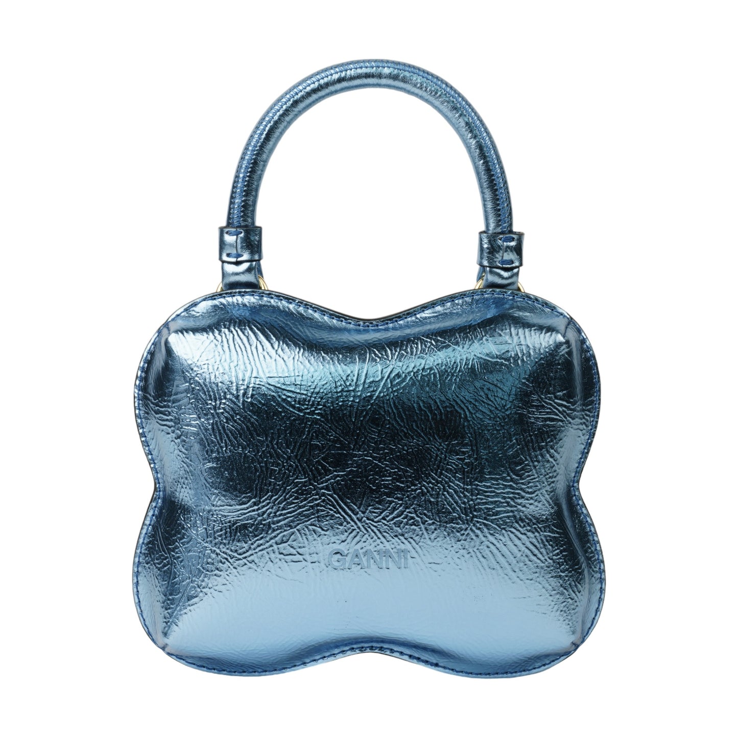 BUTTERFLY SMALL CROSSBODY METALLIC / 803:BLUE CURACAO