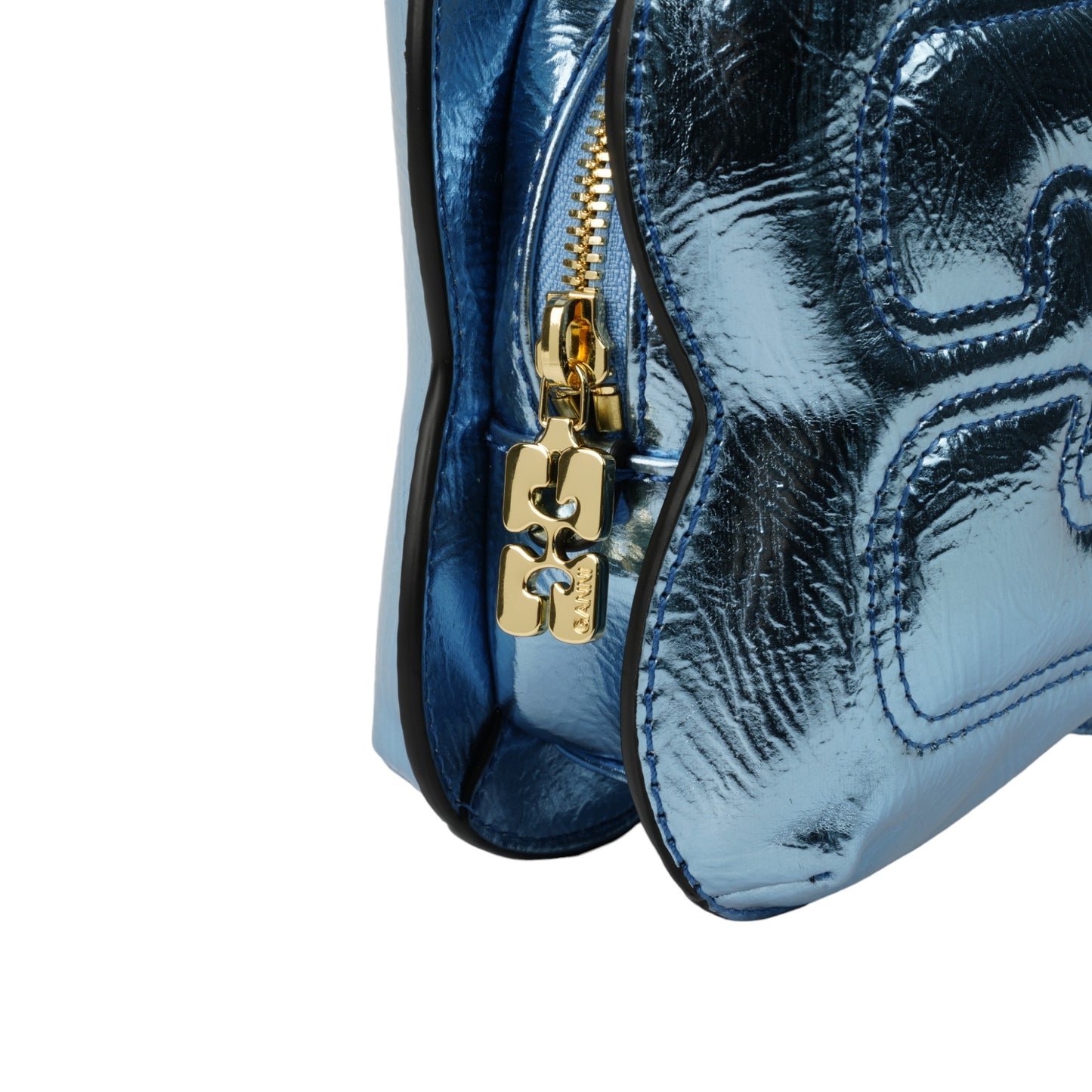 BUTTERFLY SMALL CROSSBODY METALLIC / 803:BLUE CURACAO