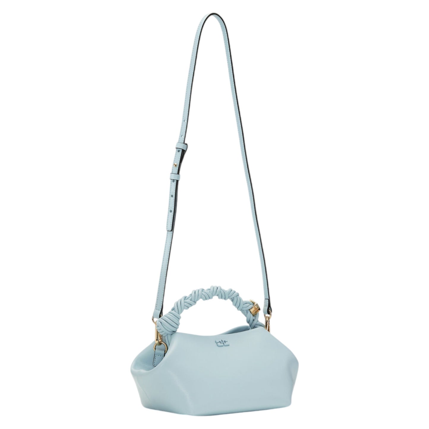 GANNI BOU BAG SMALL / ICYBLUE