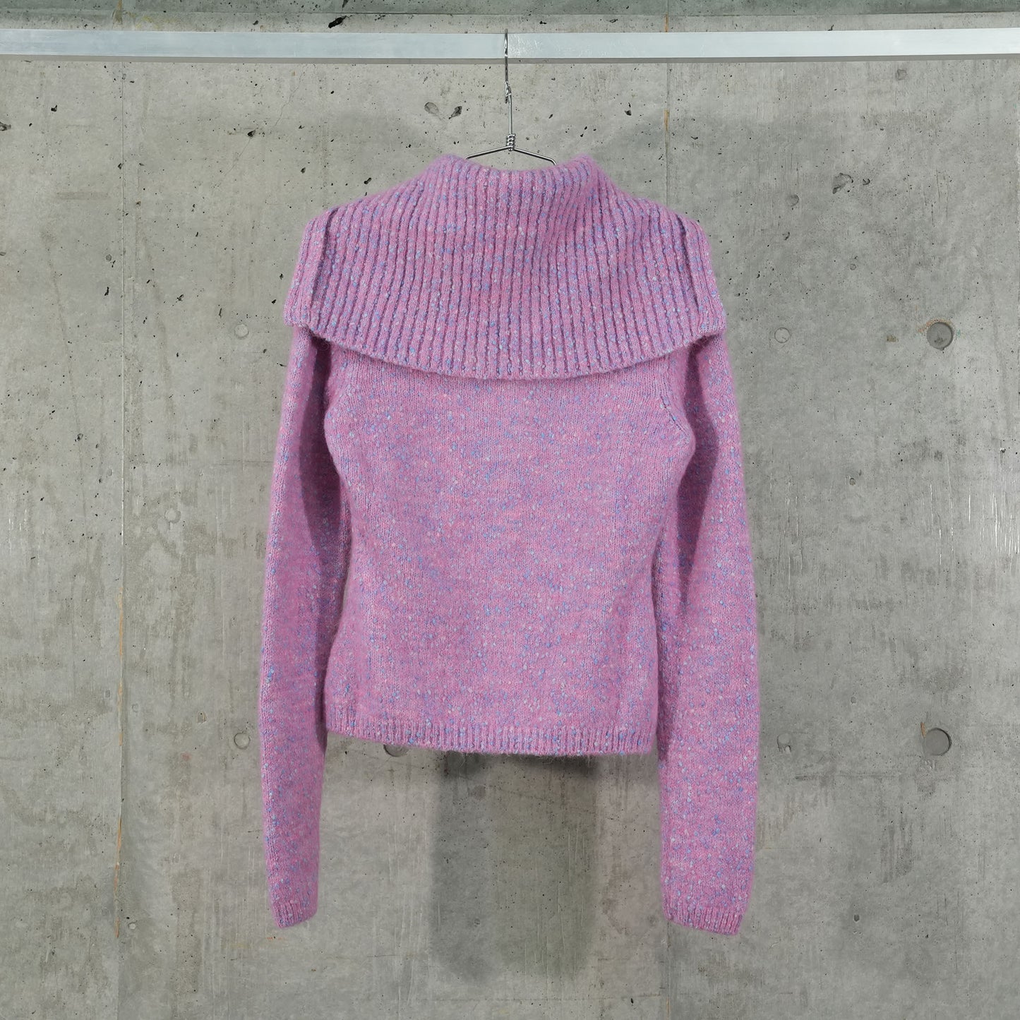 ALPACA COTTON MIX HIGHNECK / 295:ROSE VIOLET