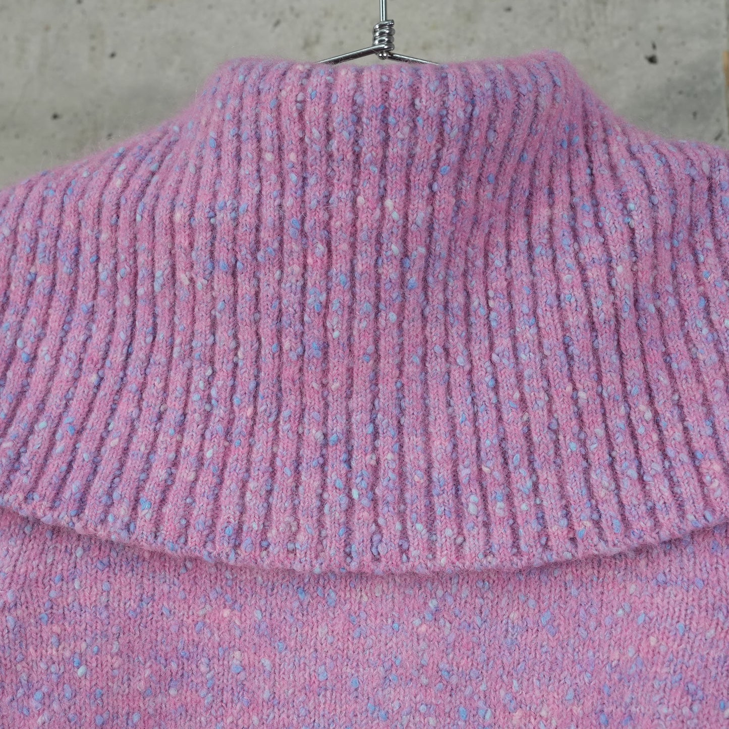 ALPACA COTTON MIX HIGHNECK / 295:ROSE VIOLET