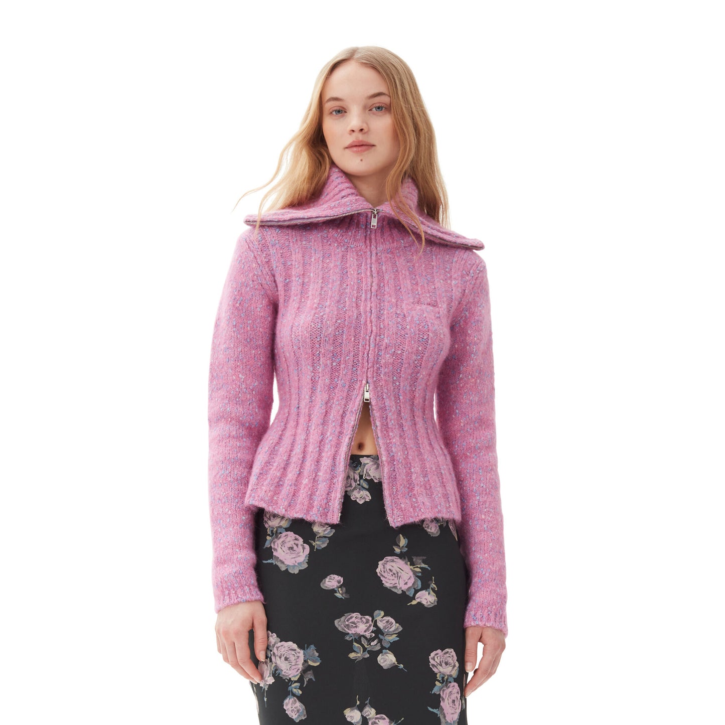 ALPACA COTTON MIX HIGHNECK / 295:ROSE VIOLET