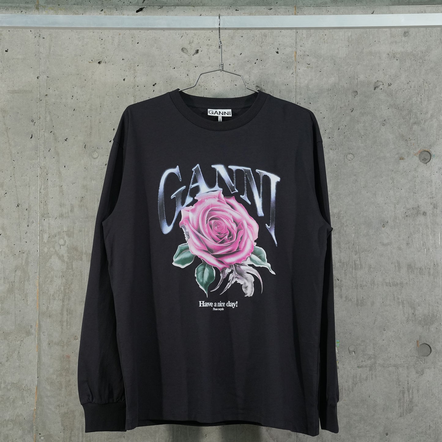 FUTURE HEAVY JERSEY ROSE LONG SLEEVE T-SHIRT / 252:PHNANTOM