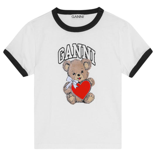 BASIC JERSEY BEAR SMALL T-SHIRT / BRTWHITE