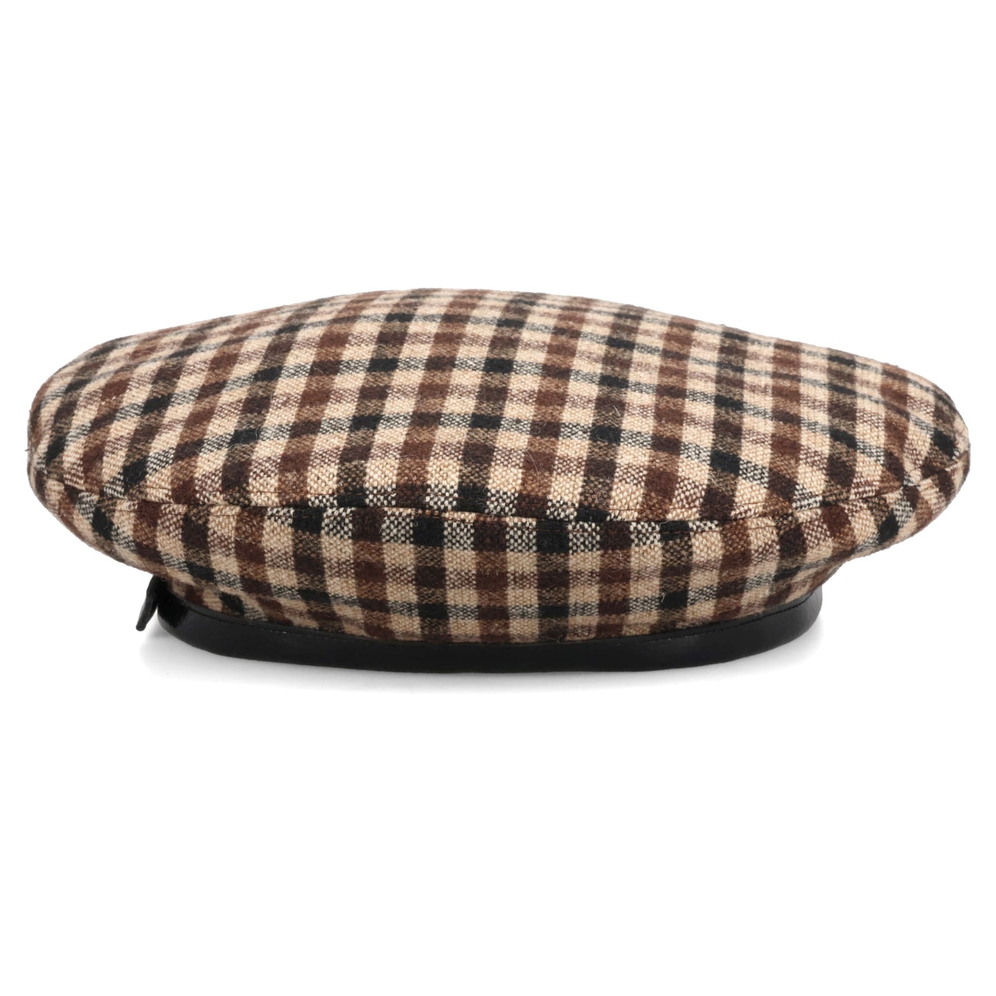 CHECKED WOOL MIX BERER / CHICORYCOF