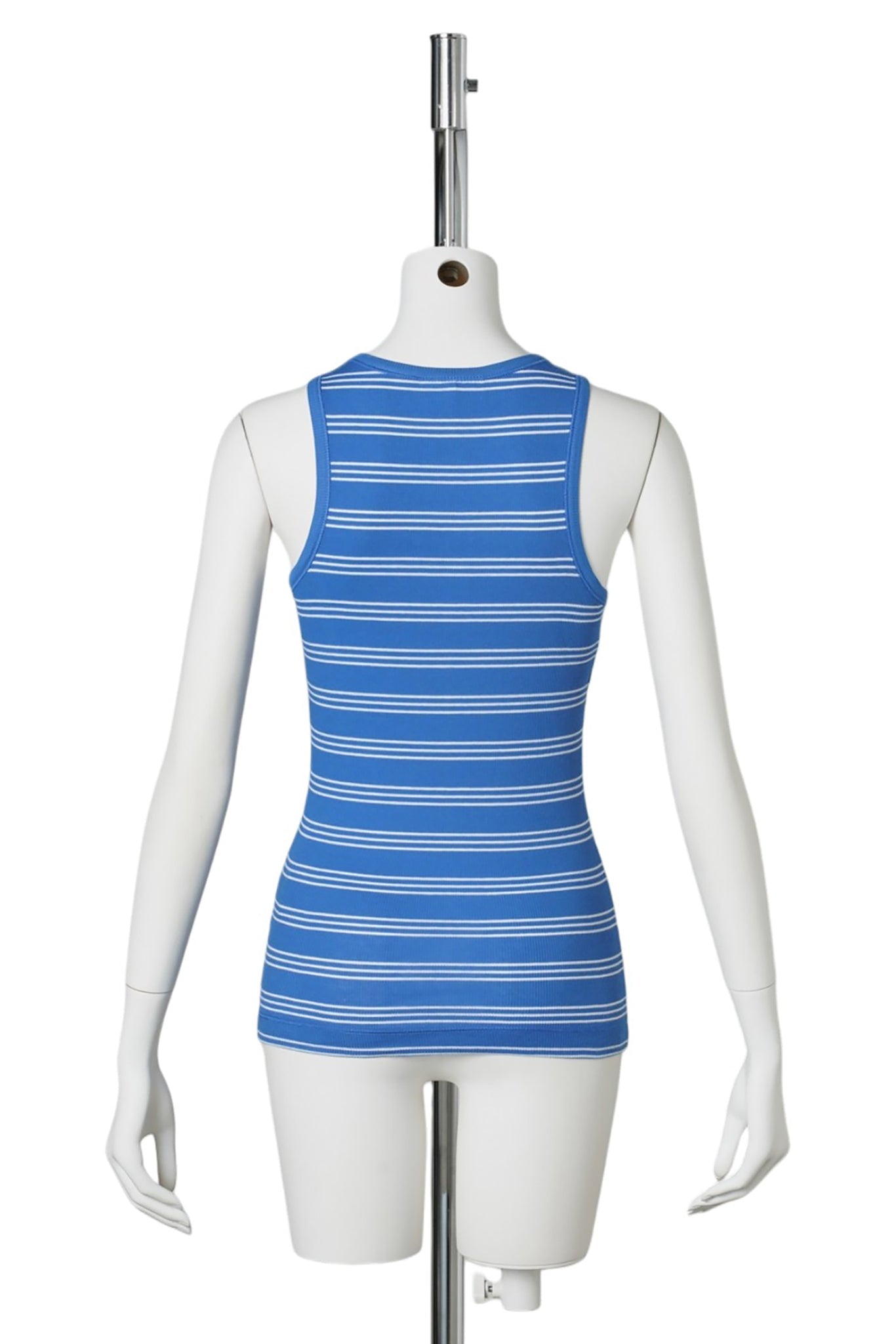 SOFT COTTON RIB STRIPE TANK / NOVEAN NAVY