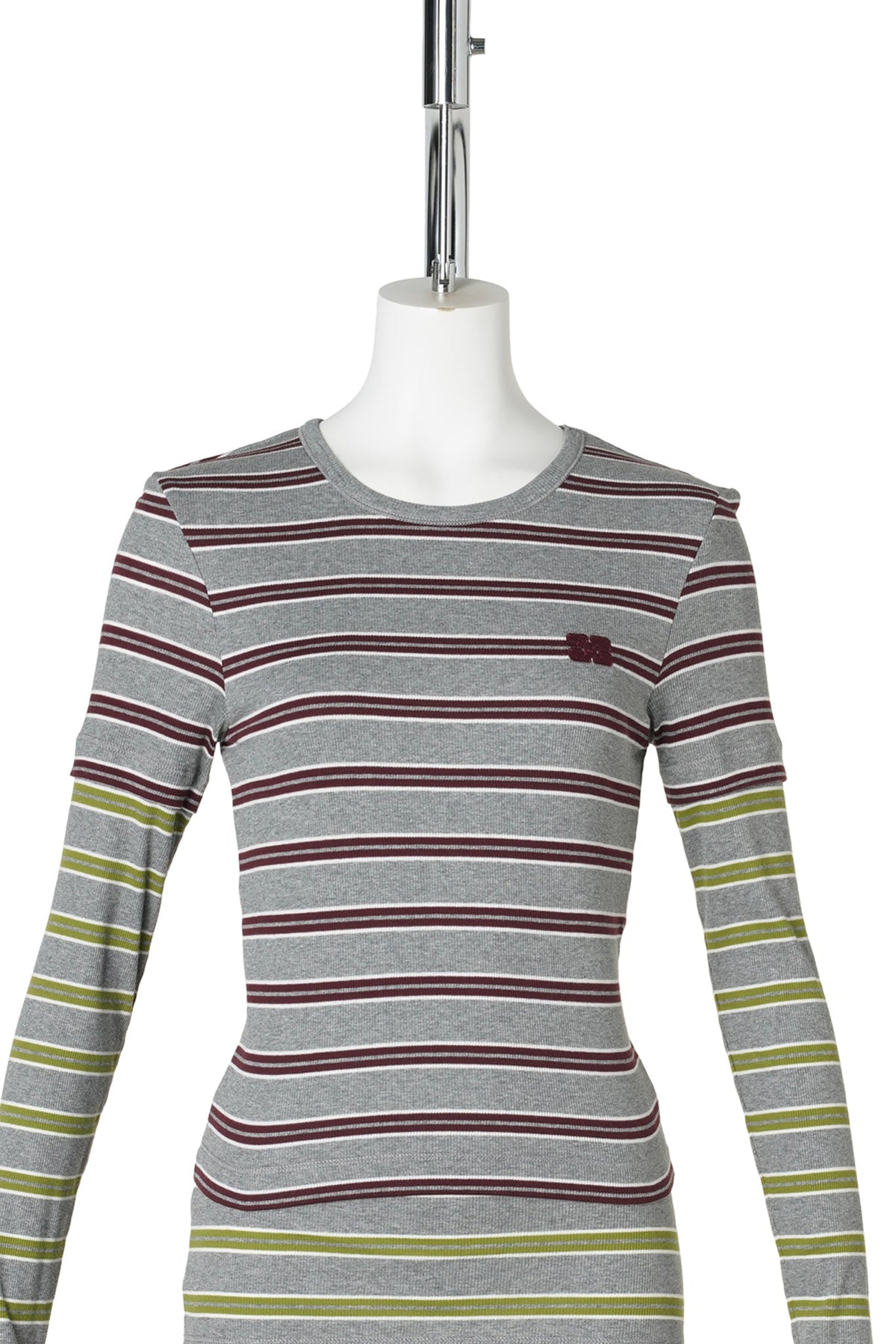 SOFT COTTON RIB LONG SLEEVE DOUBLE LAYER / PORTROYALE