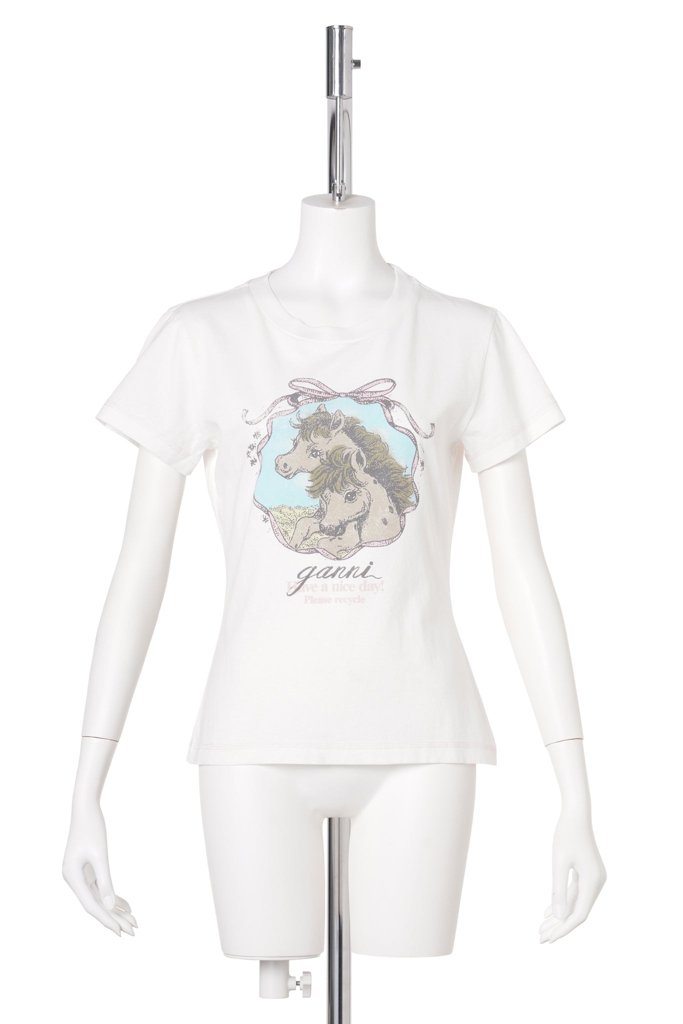 BASIC COTTON JERSEY BABY FIT QIXI / EGRET
