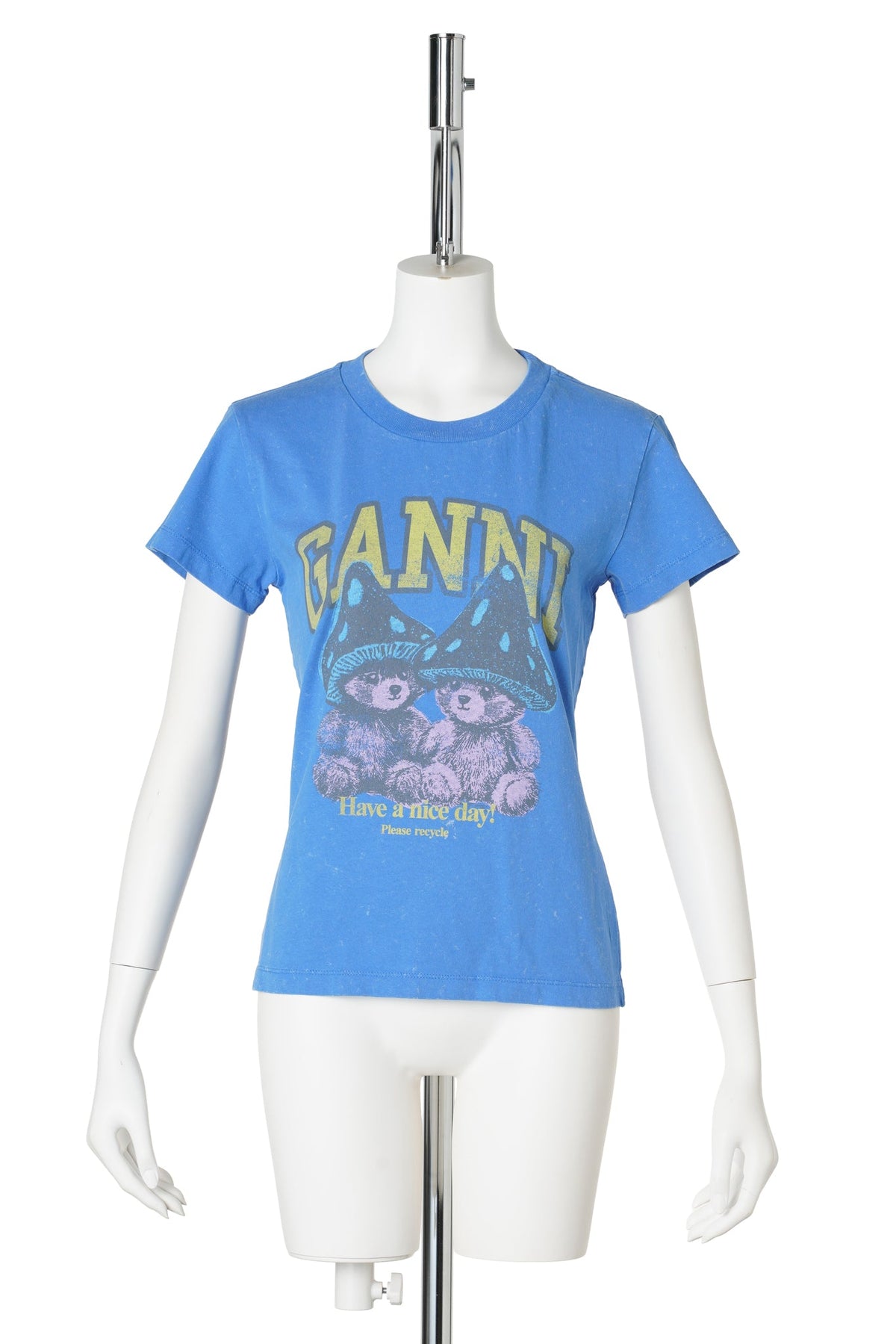 FUTURE HEAVY JERSEY BABY FIT TEDDY MUSHROOM / STRONGBLUE