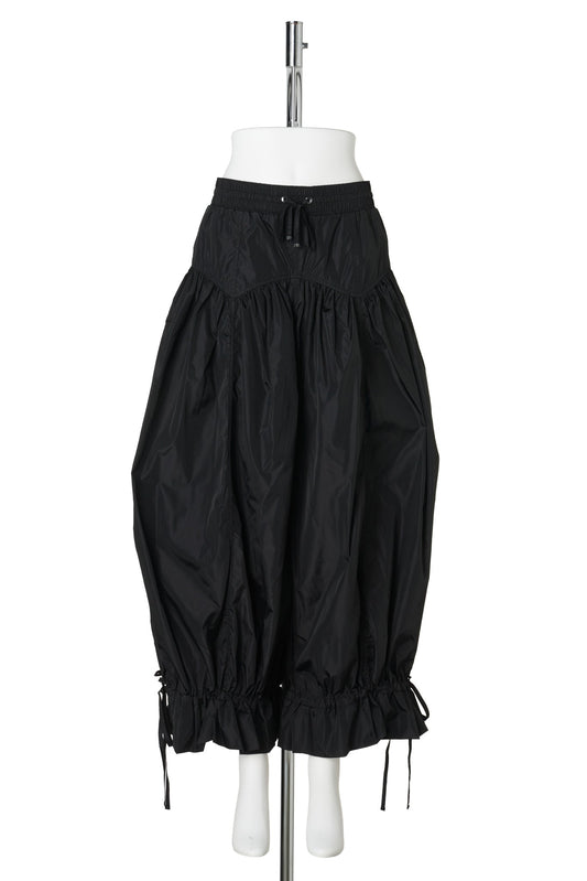 FLYWEIGHT NYLON BALLOON PANTS / BLACK