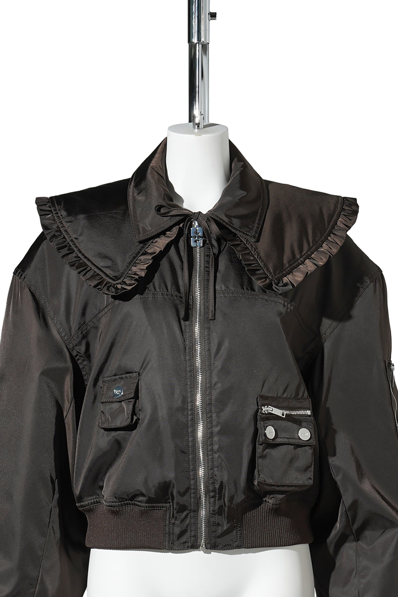 DUCHESSE NYLON BOMBER JACKET / DEMITASSE