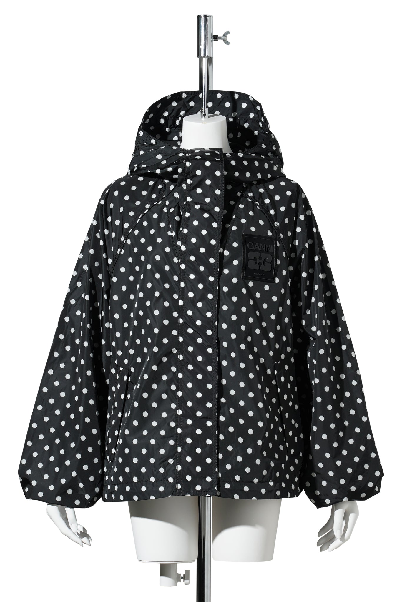 FLYWEIGHT NYLON JACKET PRINTED / BLACK