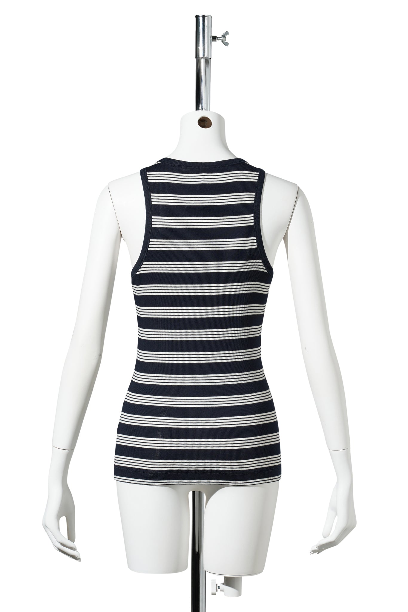 SOFT COTTON RIB TANK TOP / SKY CAPTAIN