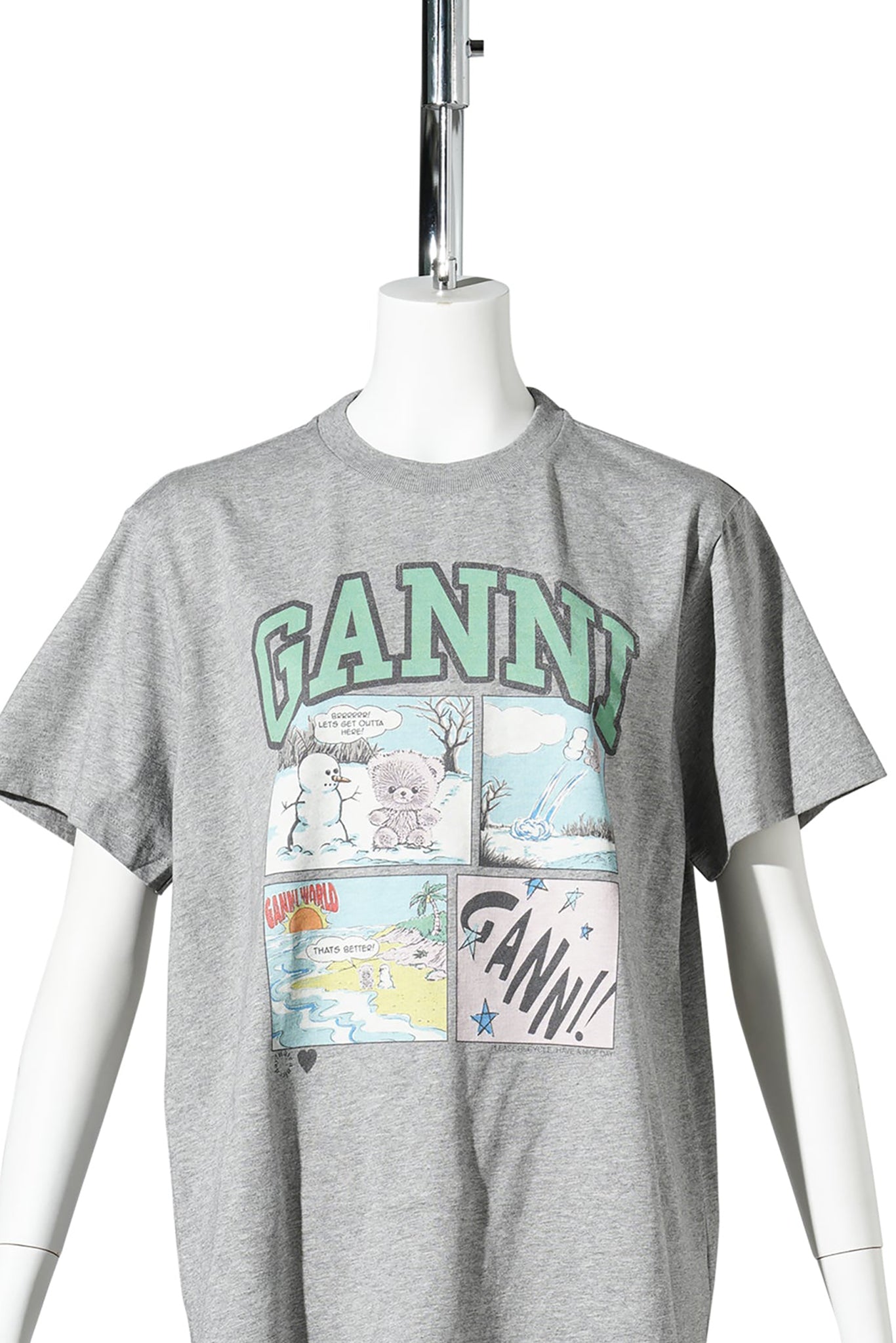BASIC COTTON JERSEY BEAR COMIC TEDDY / PALOMA
