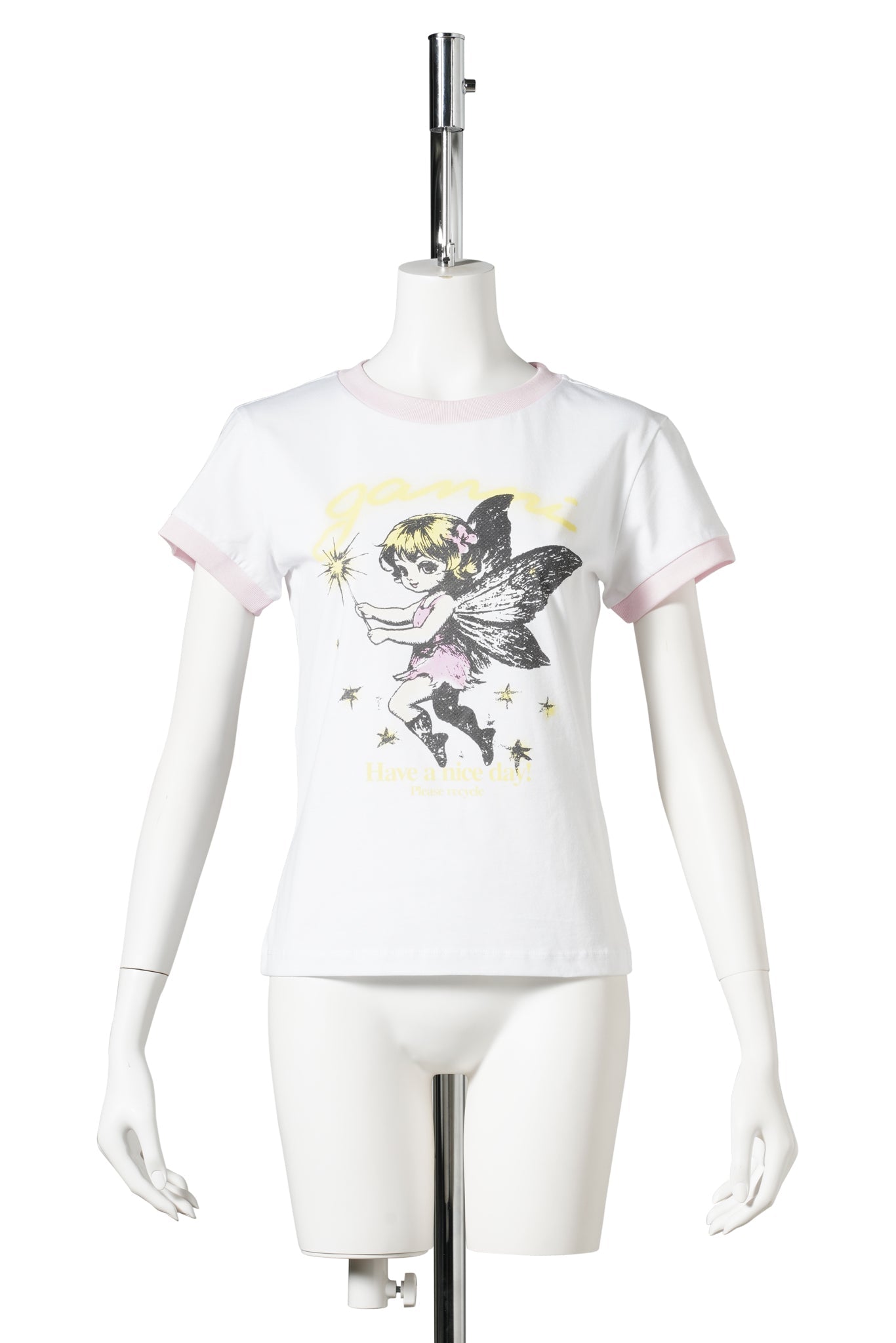 BASIC COTTON JERSEY BABY FIT FAIRY / BRIGHTWHIT