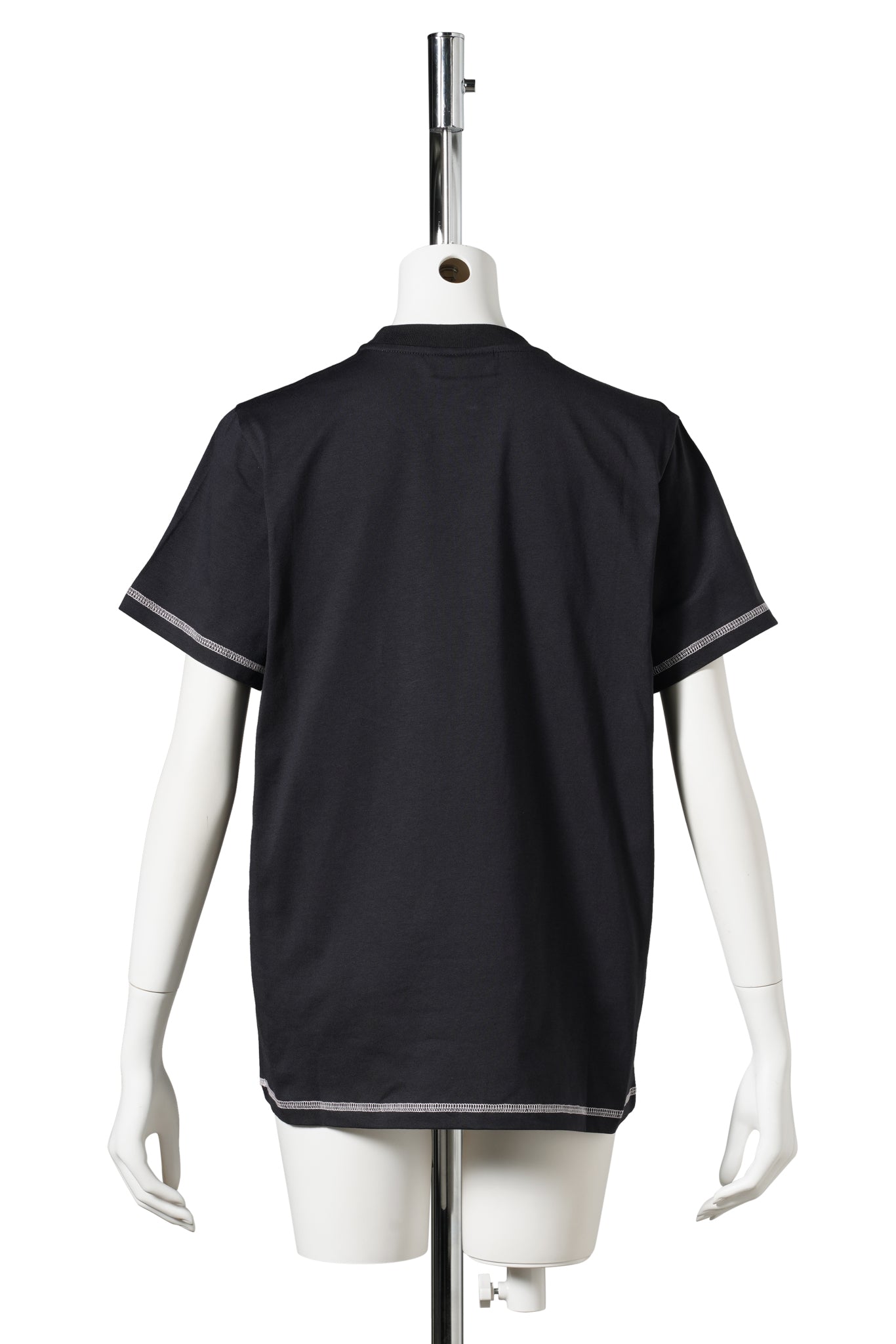 BASIC COTTON JERSEY RASPBERRY PRINT / PHANTOM