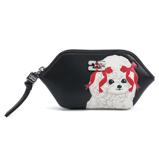 BOU COIN PURSE PUDDLE / BLACK