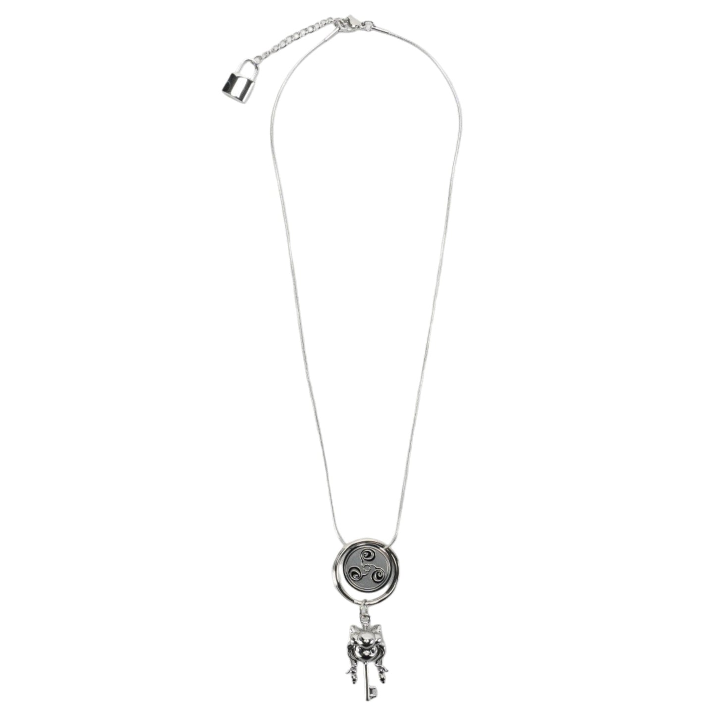 KEY RELIC NECKLACE / SILVER