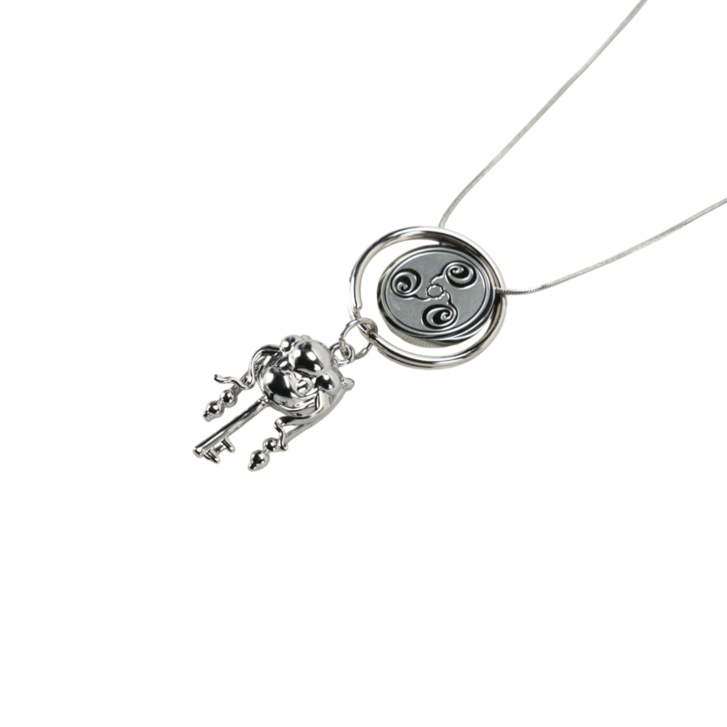 KEY RELIC NECKLACE / SILVER