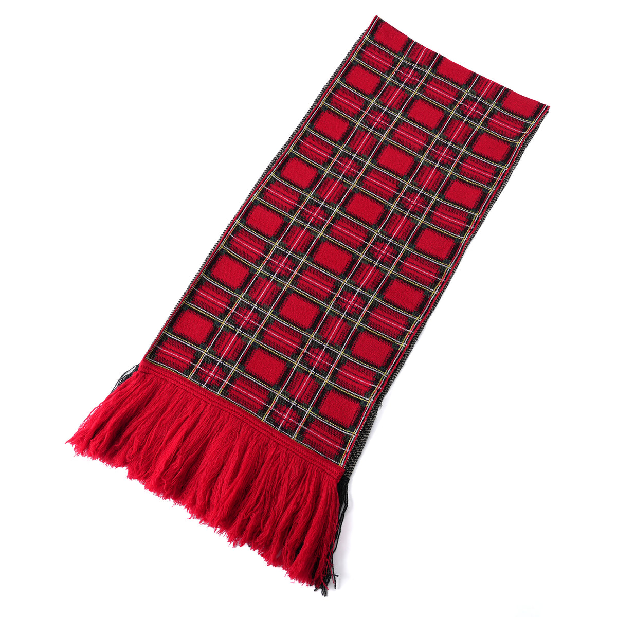 CHECK&CHECK COMBINATION SCARF / 911:MIX