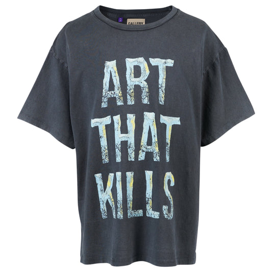 BROKEN ART THAT KILLS TEE / VINTAGE BLACK