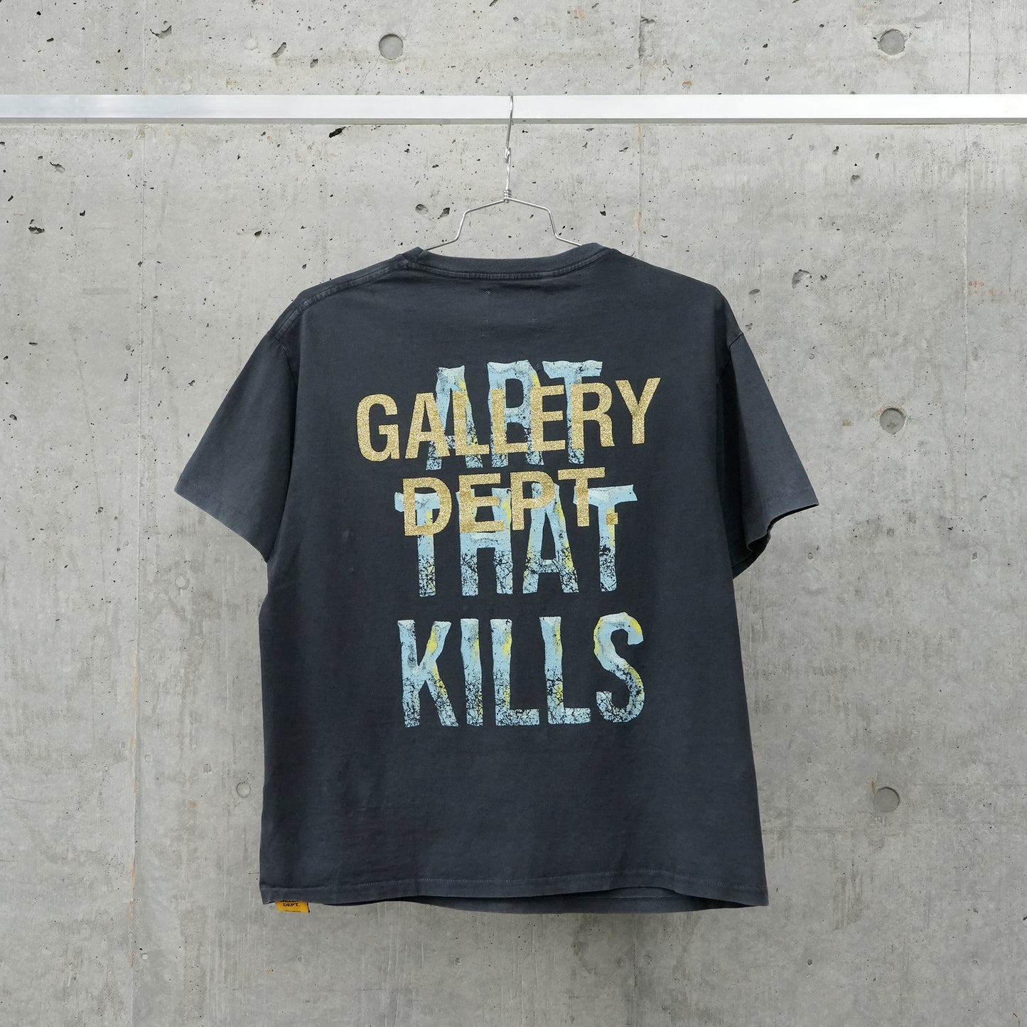 BROKEN ART THAT KILLS TEE / VINTAGE BLACK