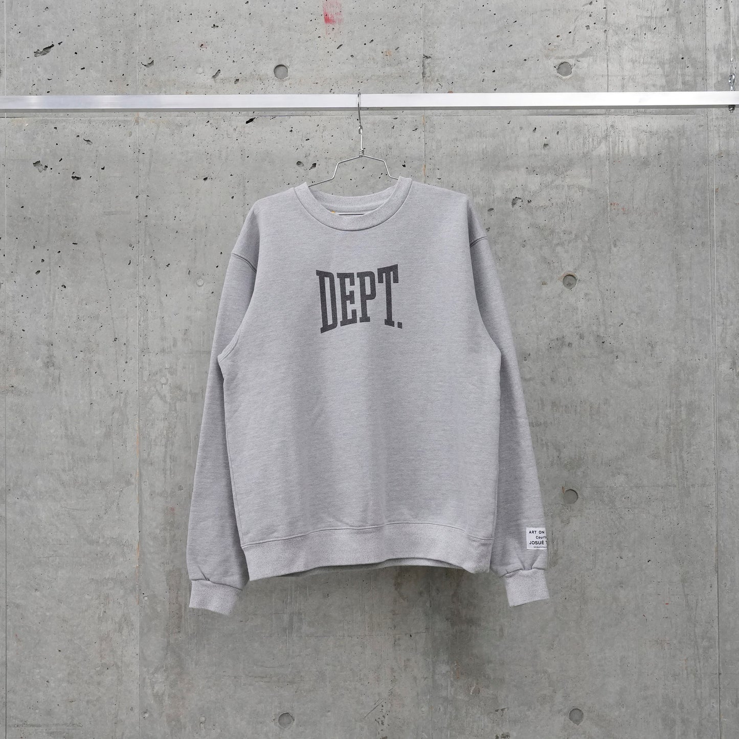 DEPT CLASSIC CREWNECK / HEATHER GREY