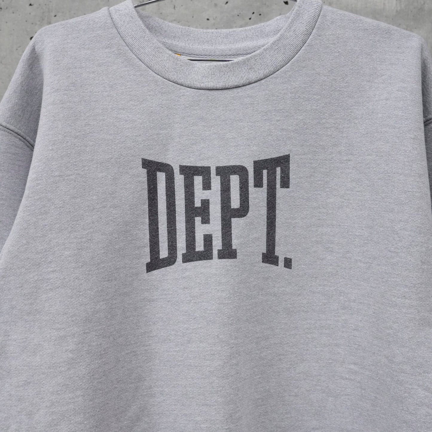 DEPT CLASSIC CREWNECK / HEATHER GREY