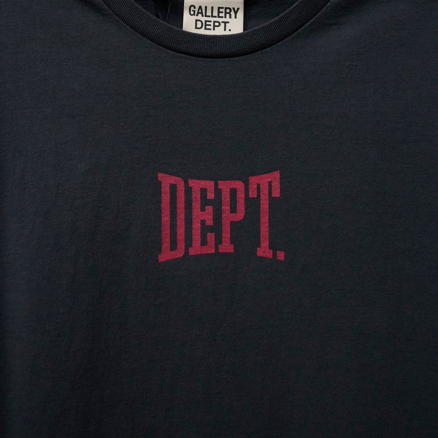 DEPT GYM LOGO TEE / VINTAGE BLACK