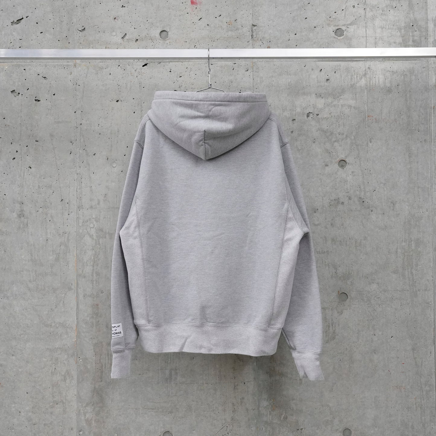 DEPT LOGO HOODIE / HEATHER GREY