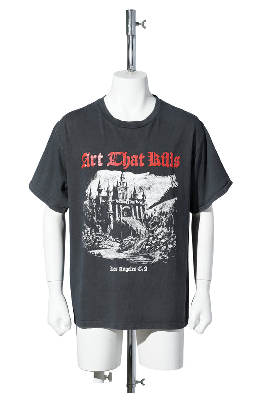 ATK CASTLE TEE / VINTAGE BLACK
