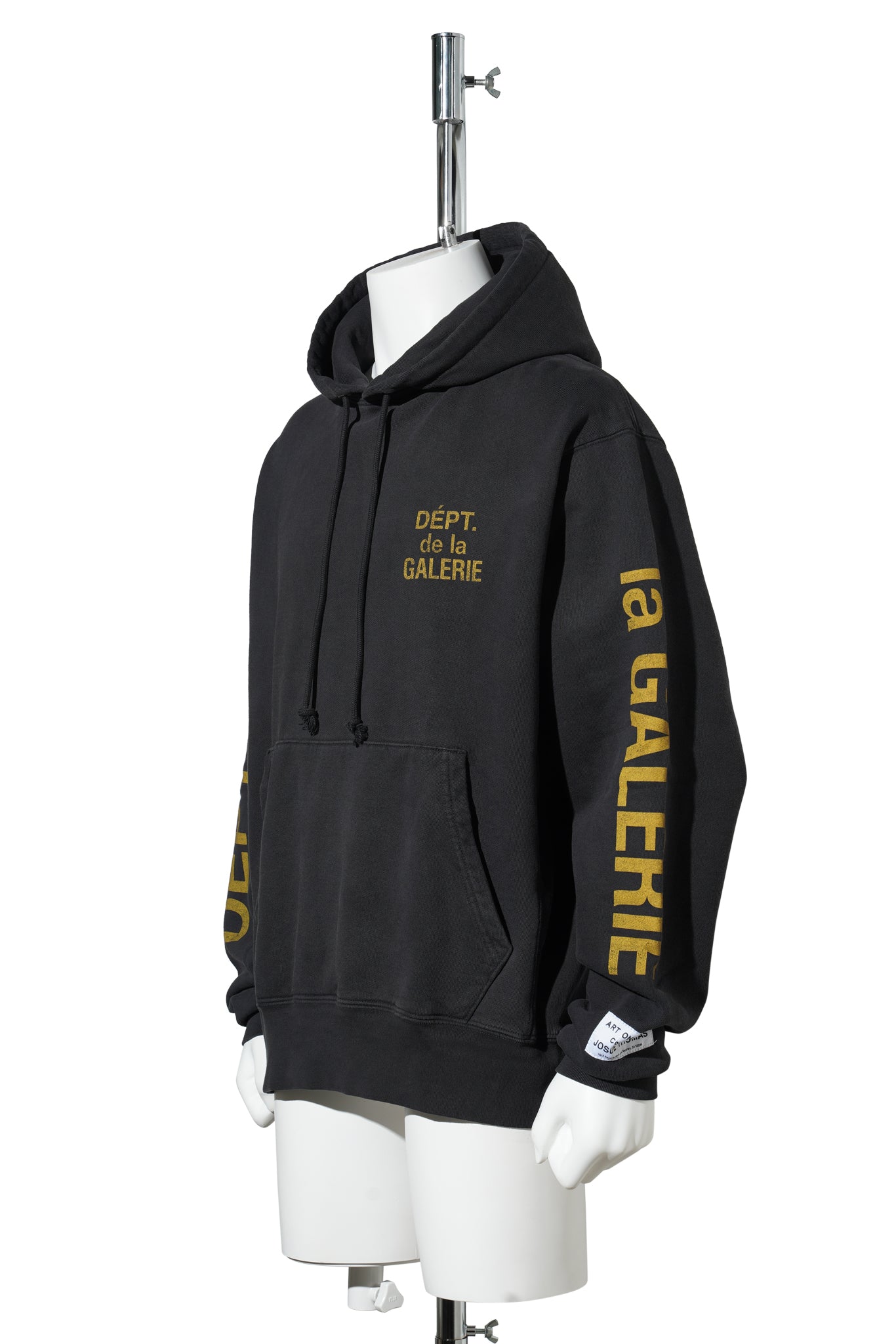 DEPT DE LA GALERIE HOODIE / BLACK