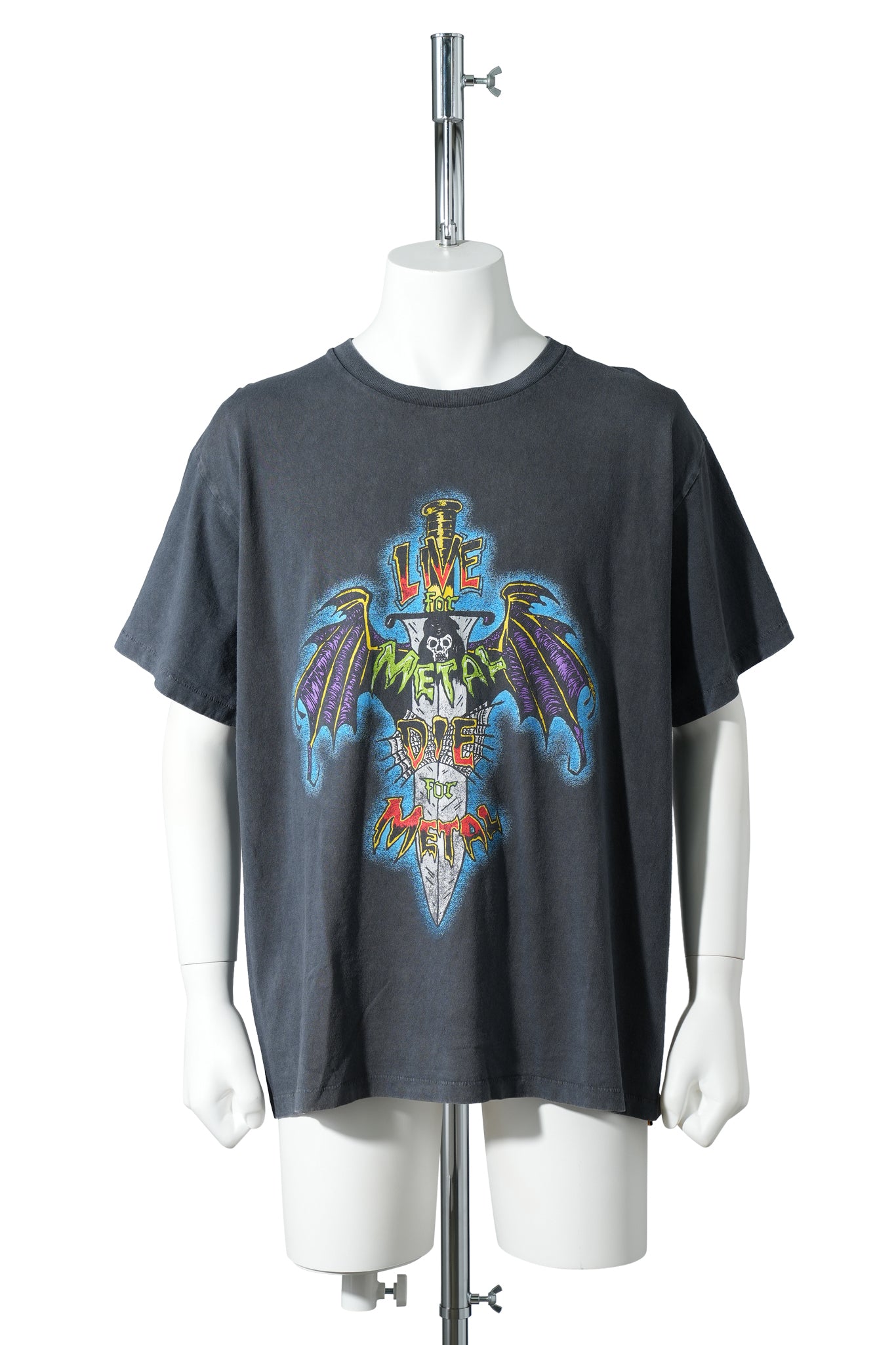 LIVE FOR METAL / VINTAGE BLACK